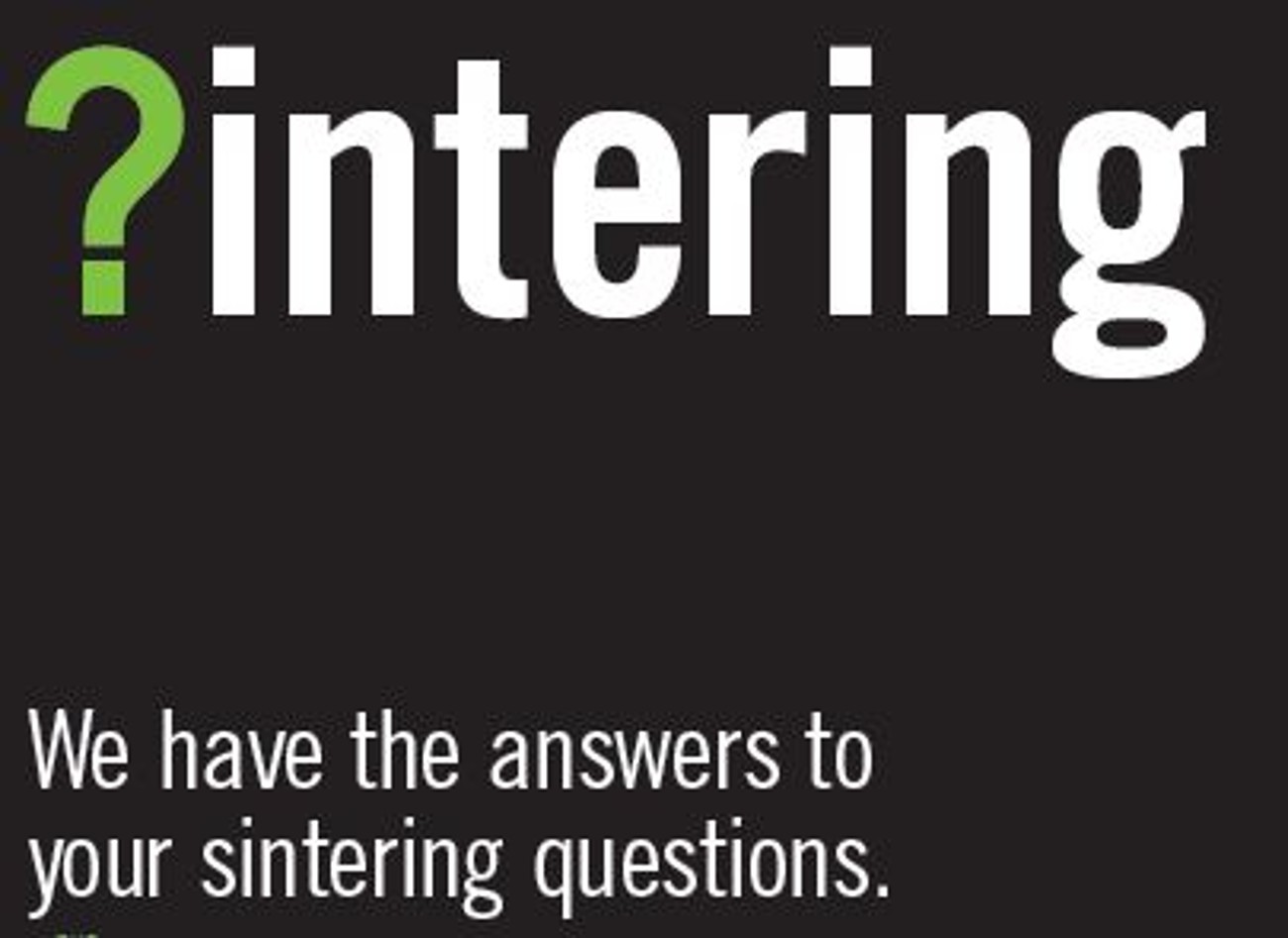 What is Sintering?