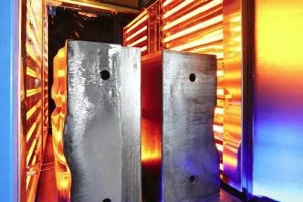 Radiadores infrarrojos para el procesamiento del metal 