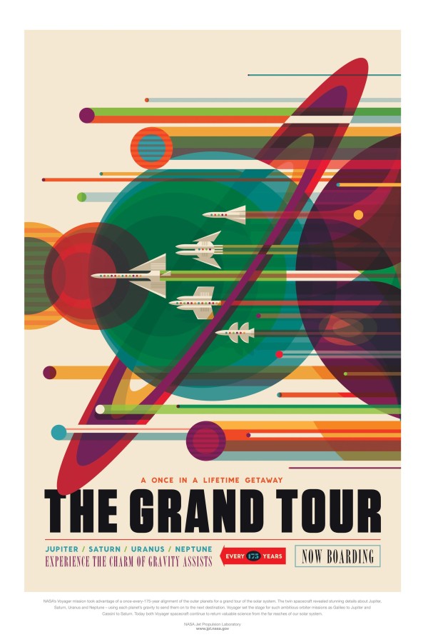 美国宇航局海报：伟大的旅行 